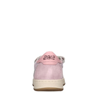 Sneakers in camoscio e glitter 