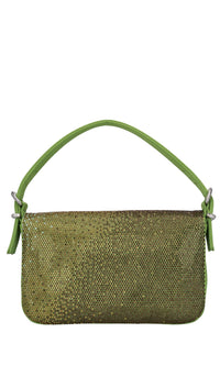 Borsa in raso e strass 