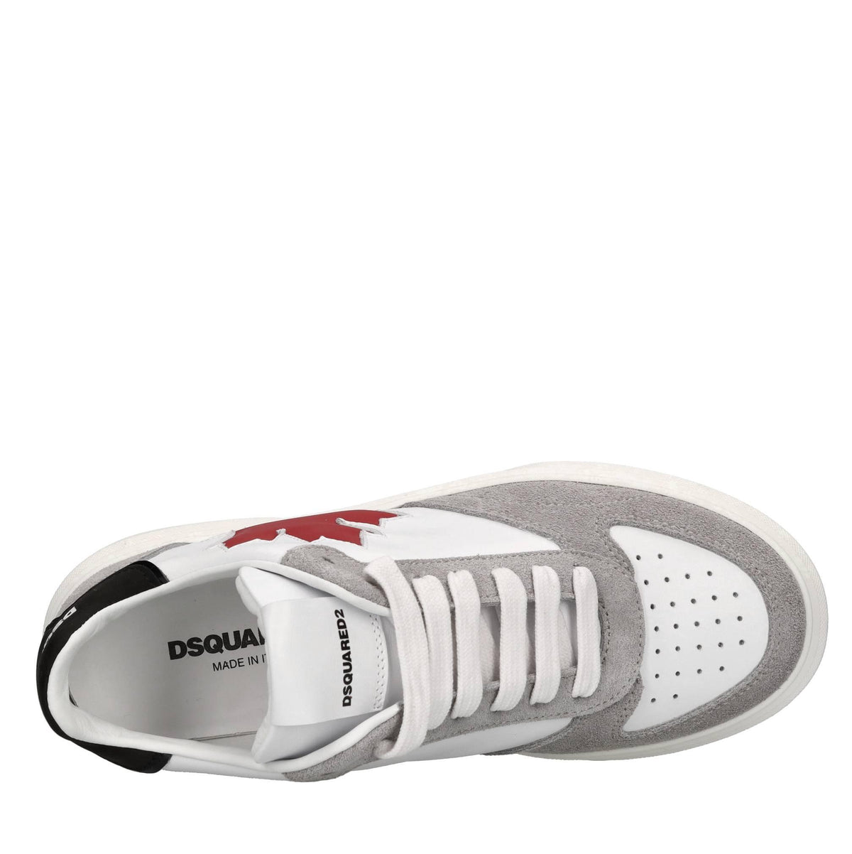 Sneakers in pelle e camoscio 