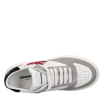 Sneakers in pelle e camoscio 
