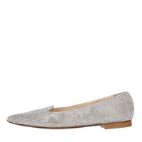 Ballerine in camoscio e microstrass 
