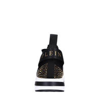 Sneakers in tessuto e strass 
