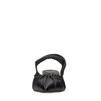 Décolleté slingback in pelle 