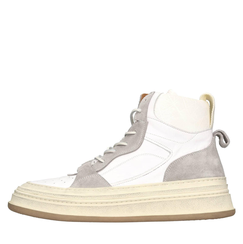 Sneakers in pelle e camoscio 