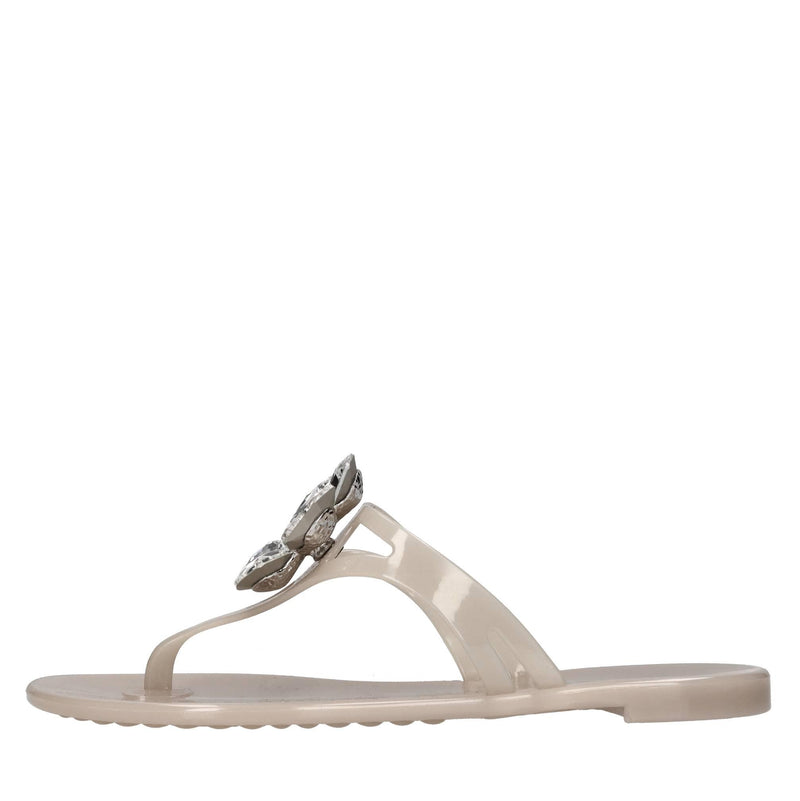 Sandali flat Jelly in PVC e Swarovski 