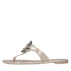 CASADEI Sandali flat Jelly in PVC e Swarovski