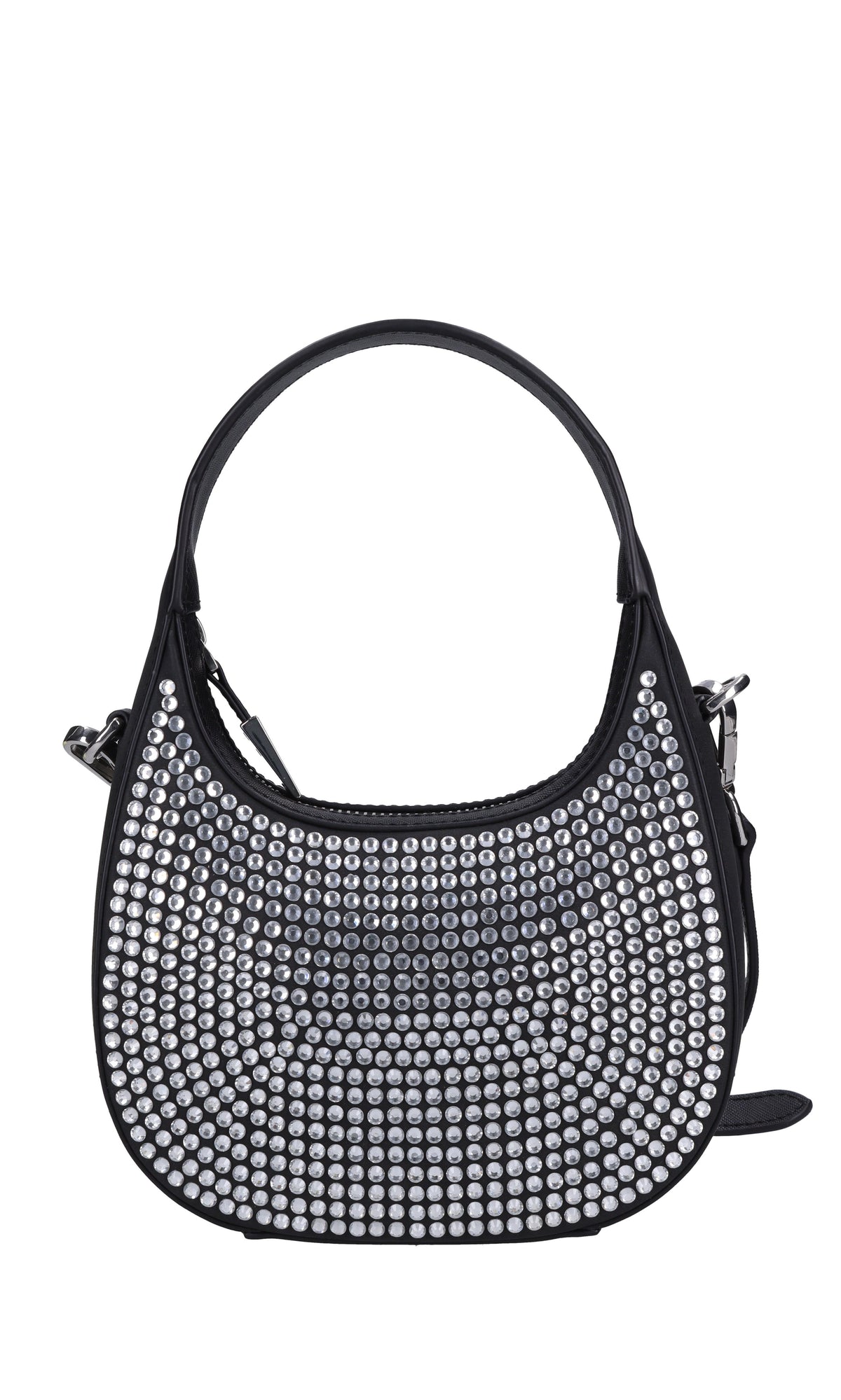 Borsa in ecopelle e strass 