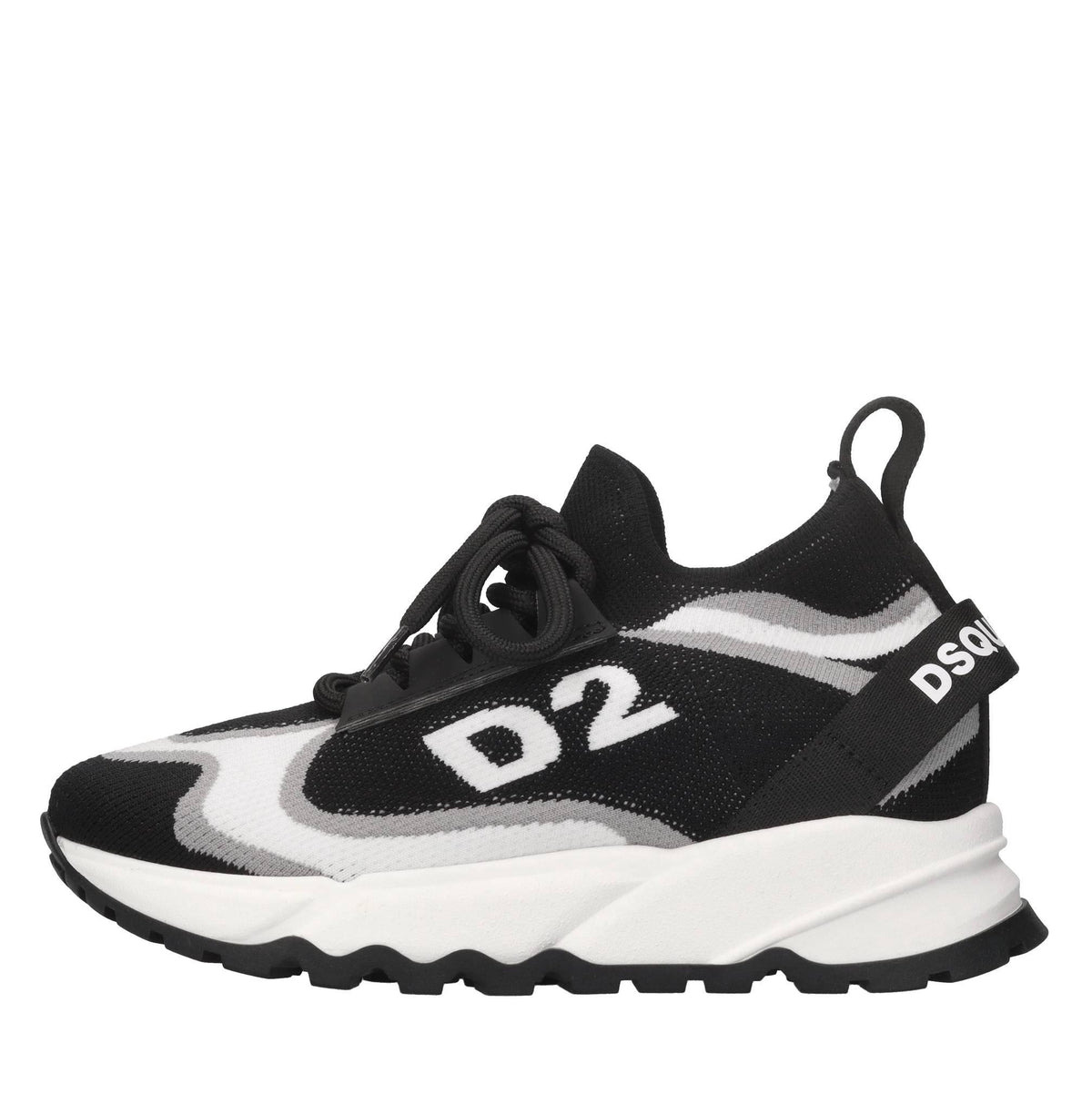 Sneakers in tessuto ed ecopelle 
