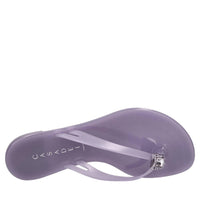 Sandali flat Jelly in PVC e Swarovski 