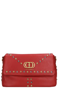 Borsa Frivolous sthephy in pelle e borchie 