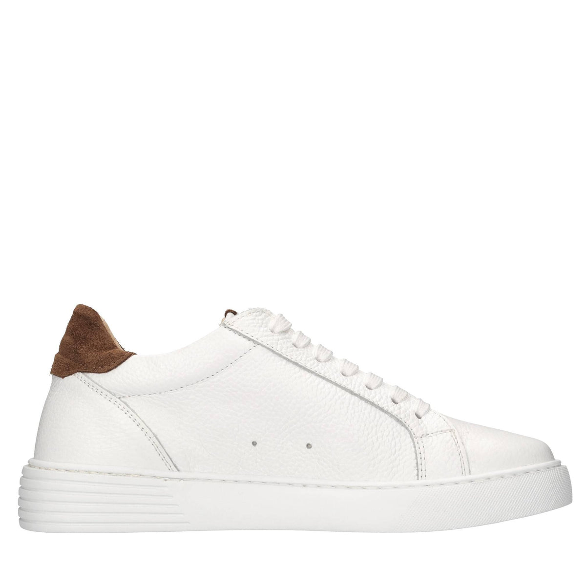 Sneakers in pelle e camoscio 