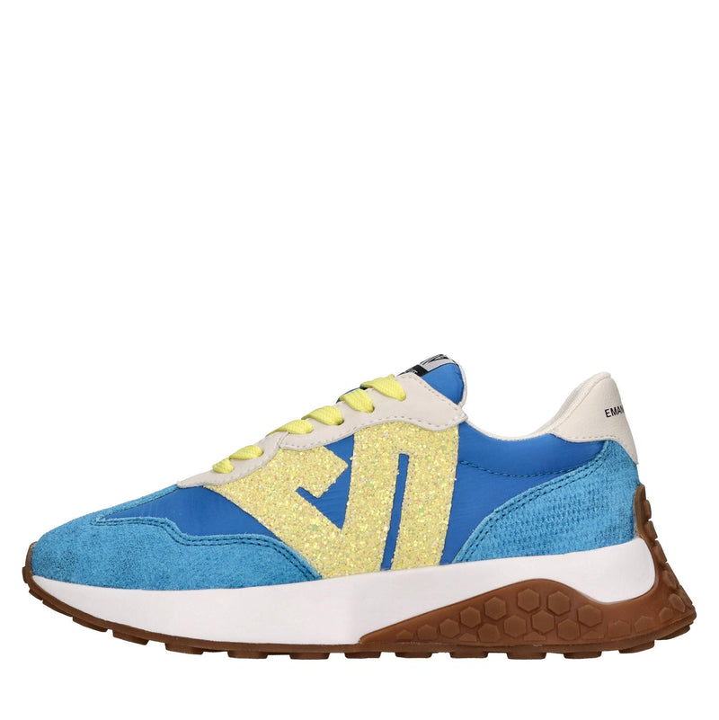 Sneakers in pelle e camoscio 