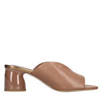 Mules in pelle 