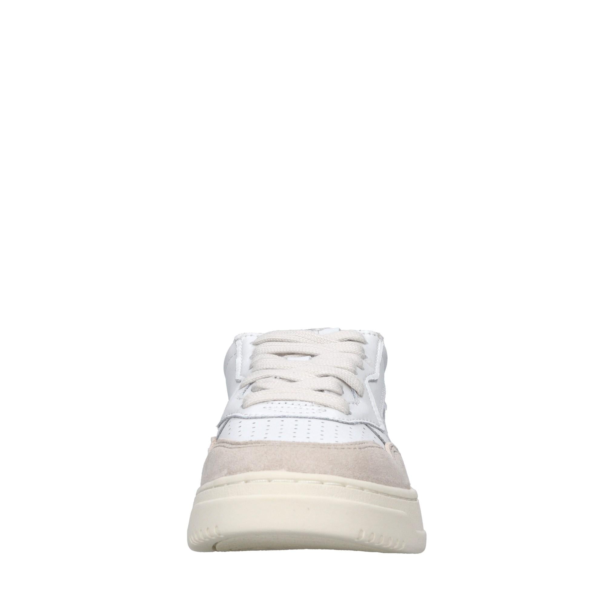 Sneakers in pelle e camoscio 