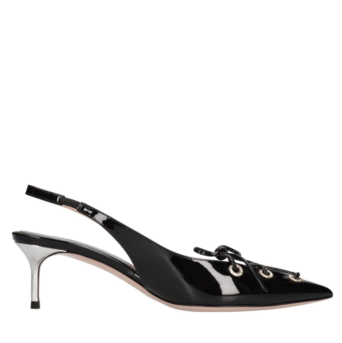 Décolleté slingback Suzie in vernice 