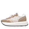 SUN68 Sneakers in camoscio e tessuto