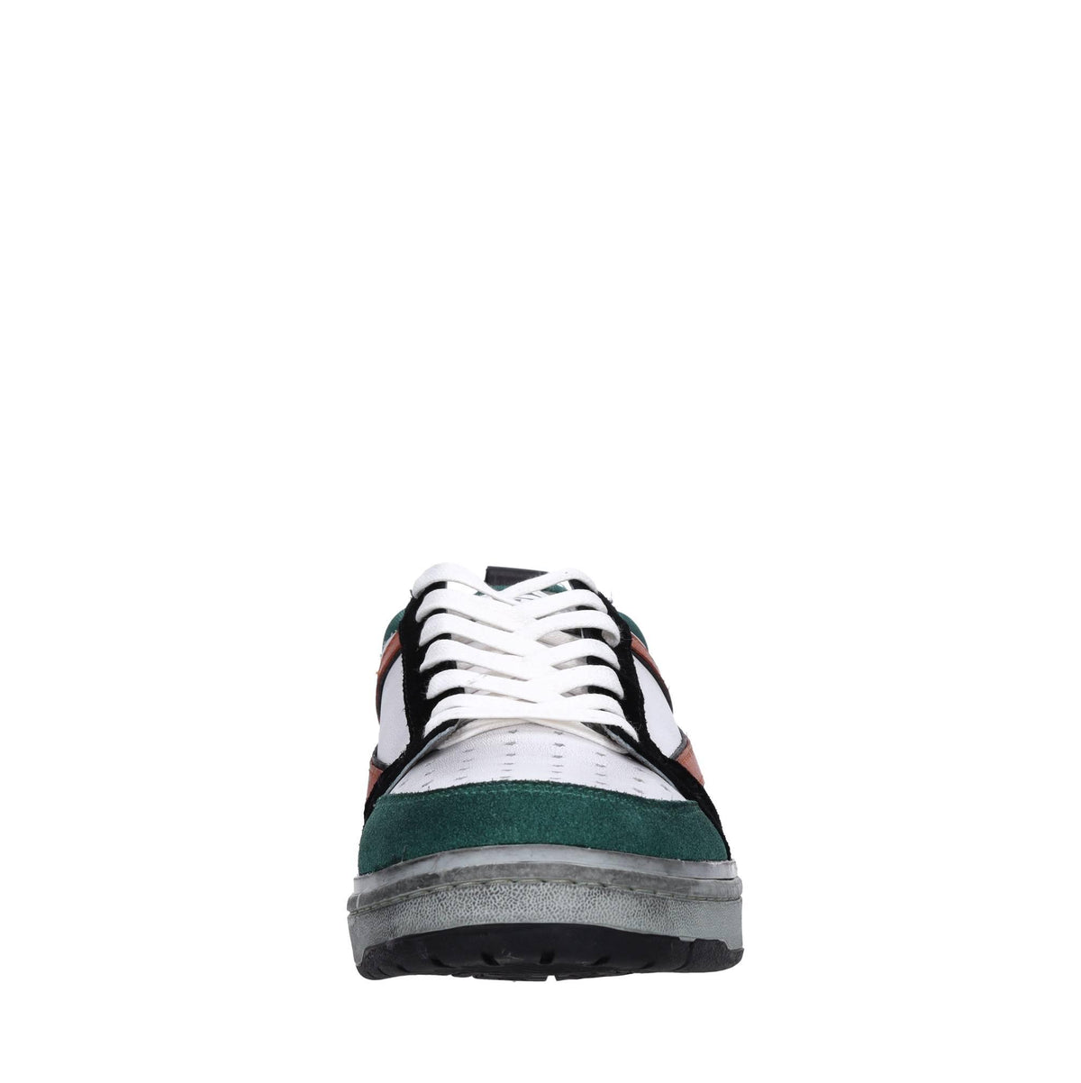 Sneakers in pelle e camoscio 