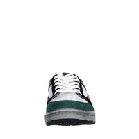 Sneakers in pelle e camoscio 