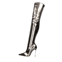 Stivali cuissard Superblade in ecopelle stretch 