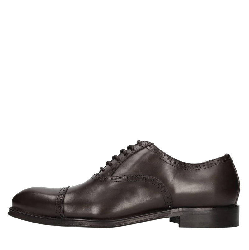 Stringate in pelle 