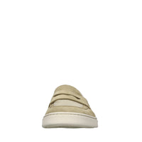 Mocassini in pelle e camoscio 