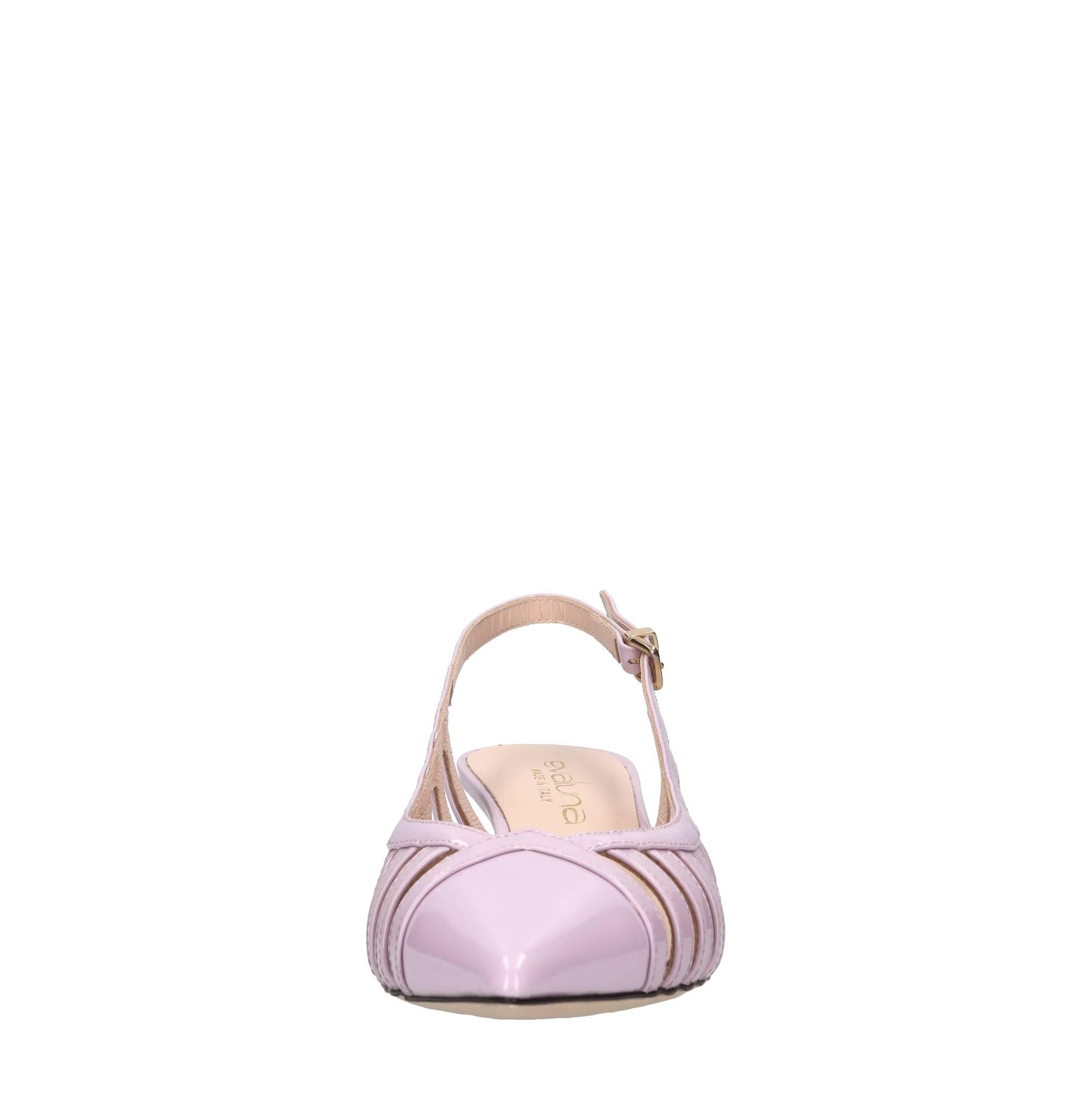 Décolleté slingback in vernice 