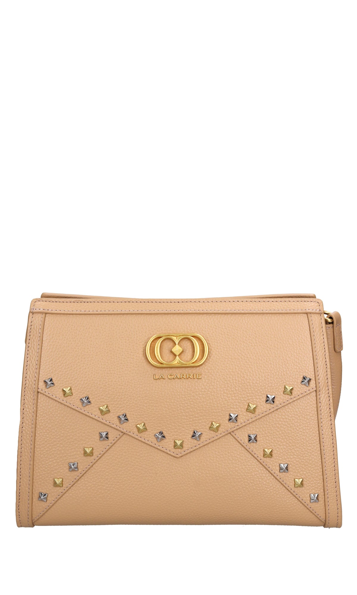 Borsa Frivolous med. in pelle e borchie 