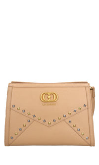 Borsa Frivolous med. in pelle e borchie 