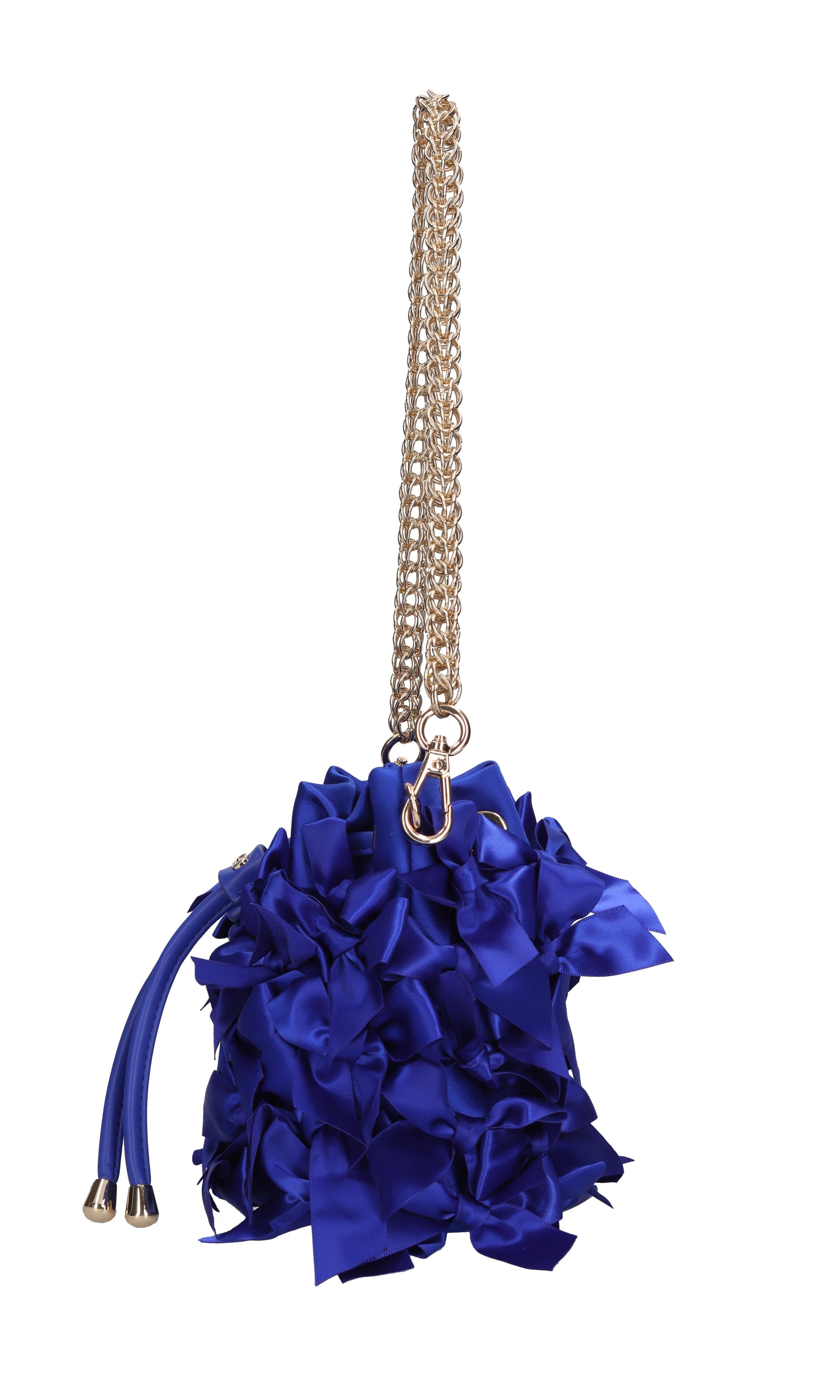 Borsa Night Edition Bows in raso 