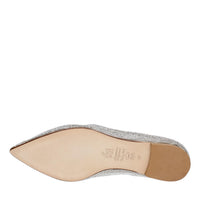Ballerine in camoscio e microstrass 