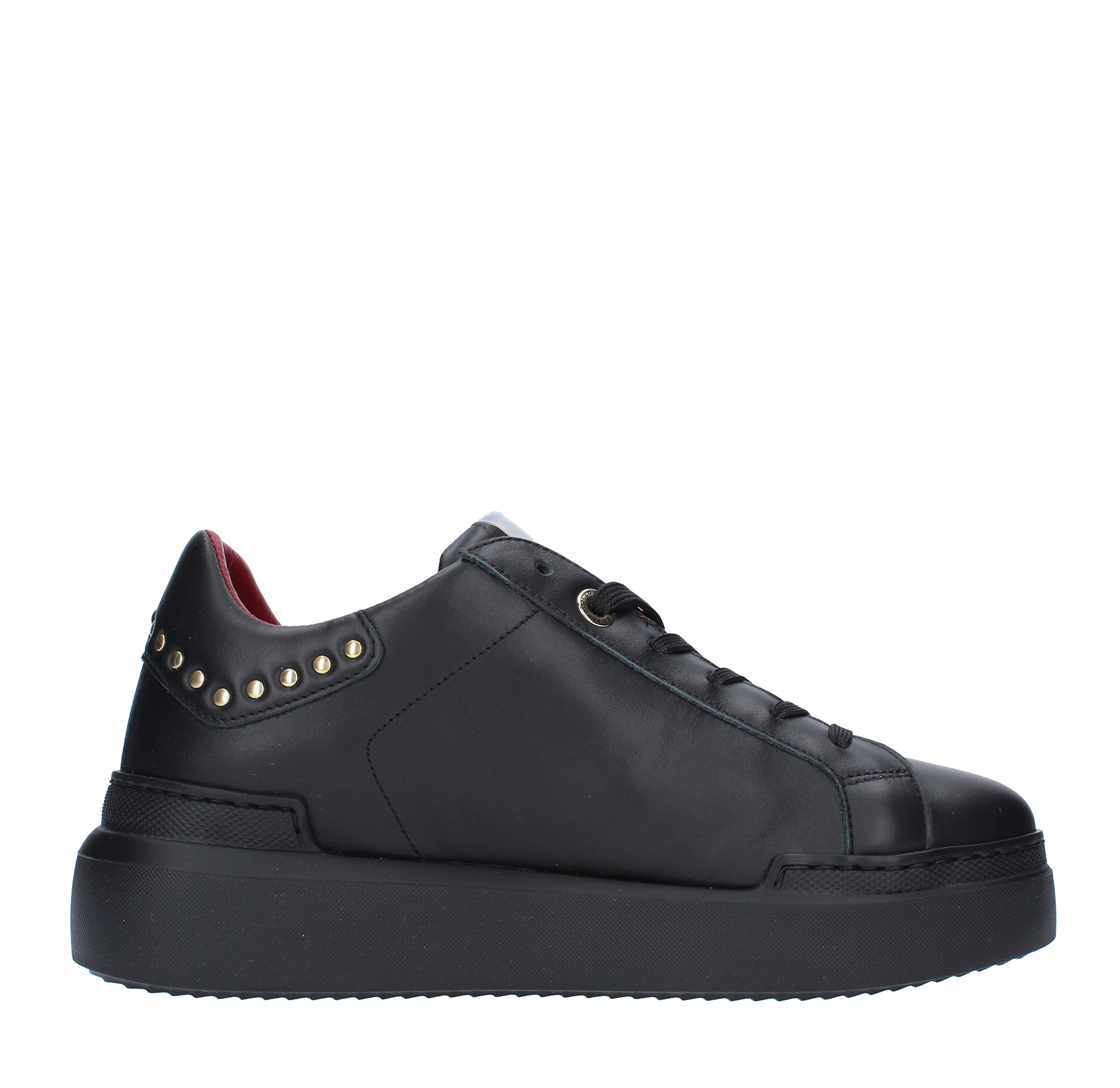 Studded leather sneakers - ED PARRISH - Ginevra calzature