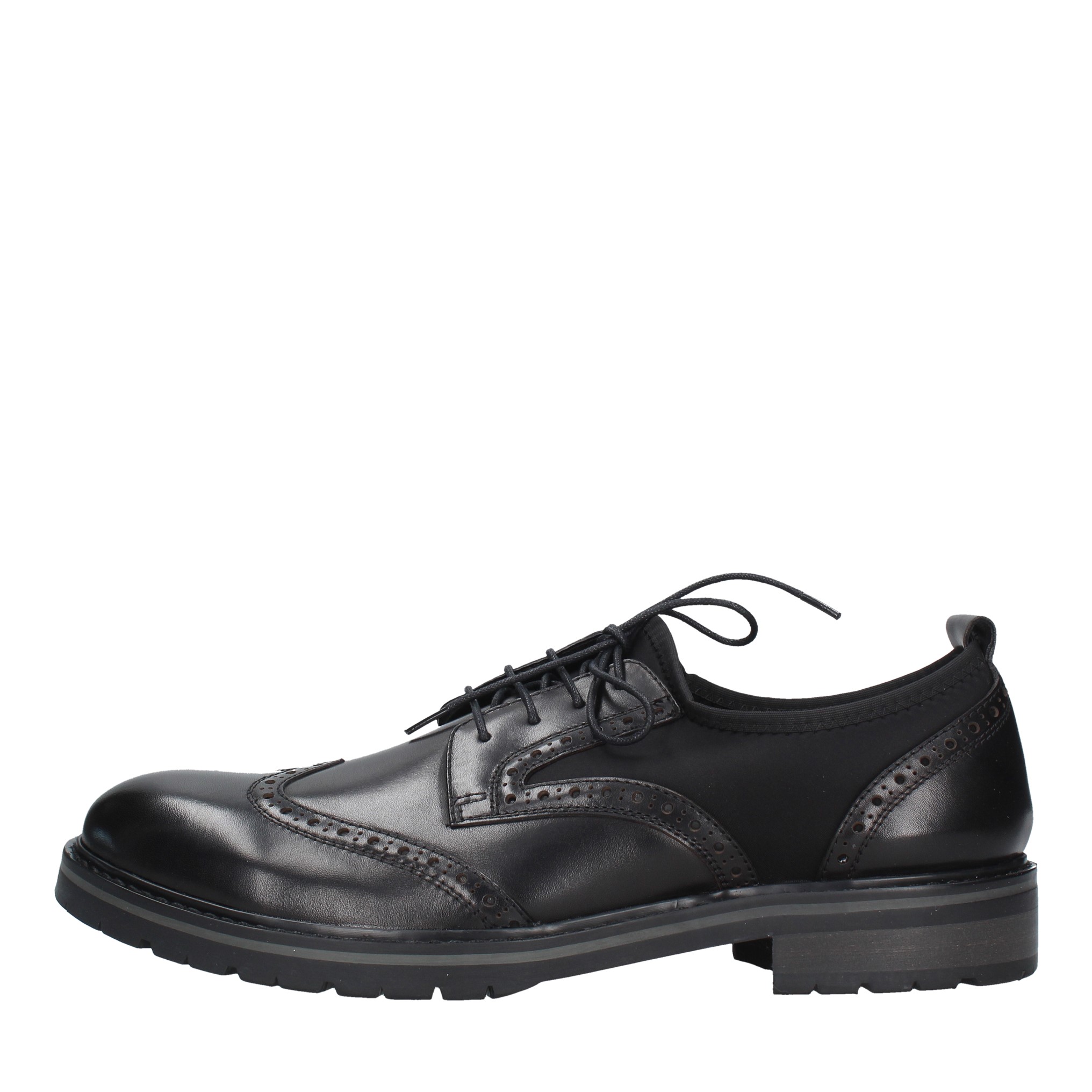 Laced shoes Black - FRANKIE MORELLO - Ginevra calzature