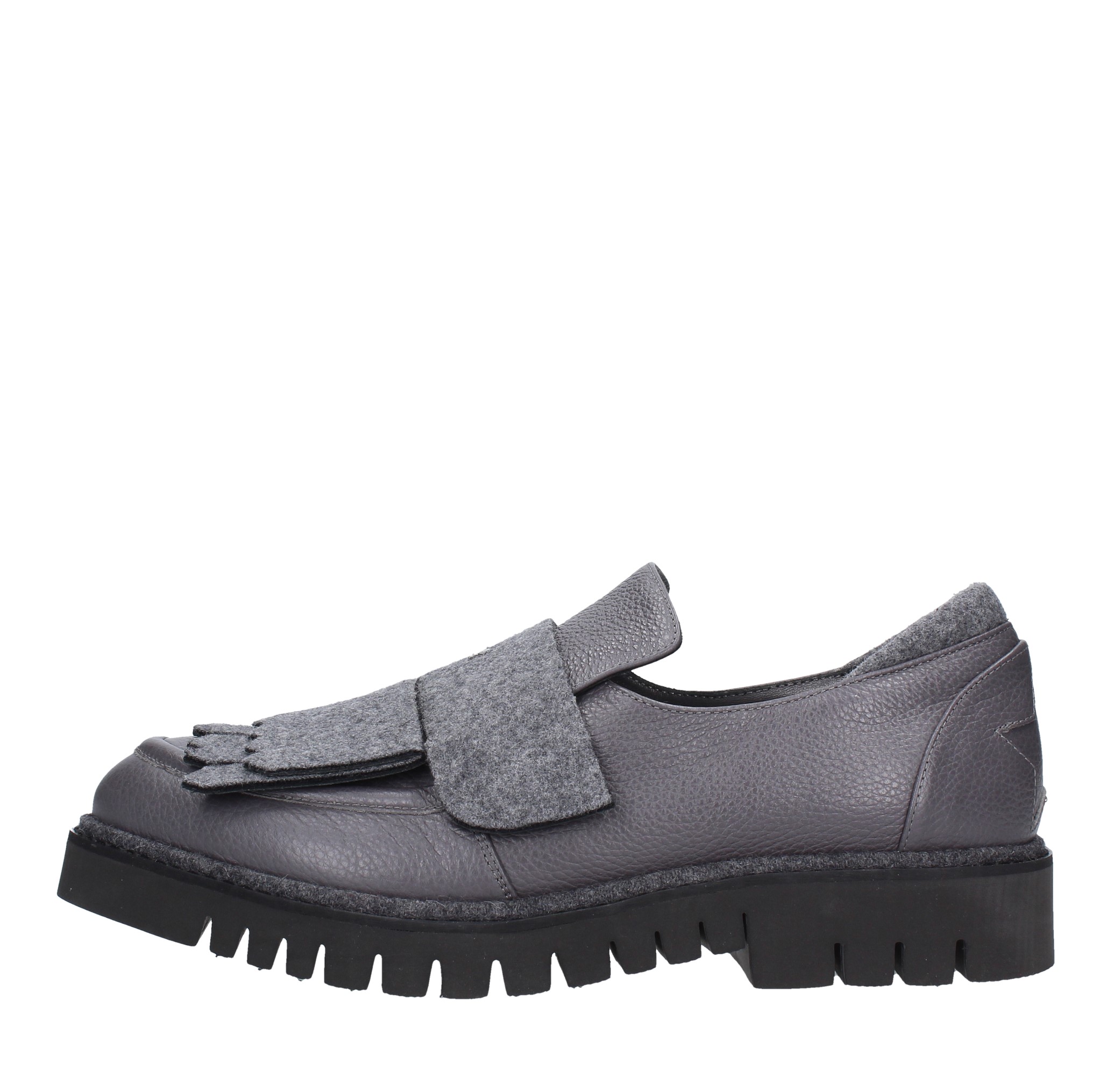 Loafers and slip-ons Grey - LORENA ANTONIAZZI - Ginevra calzature