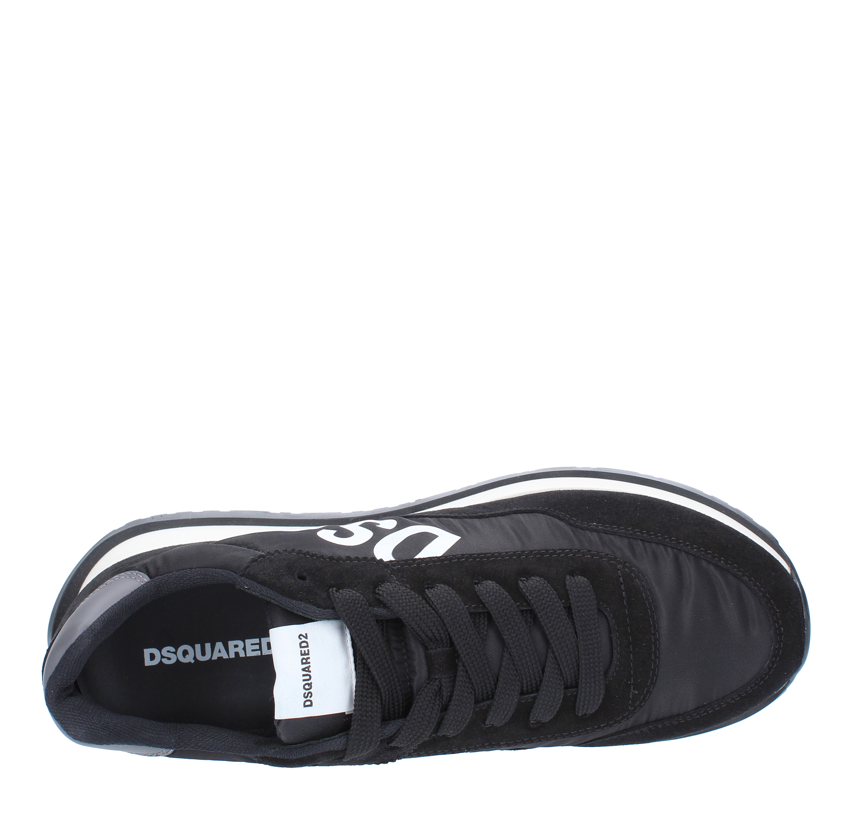 DSQUARED2 RUNNING trainers in suede and fabric - DSQUARED2 - Ginevra  calzature