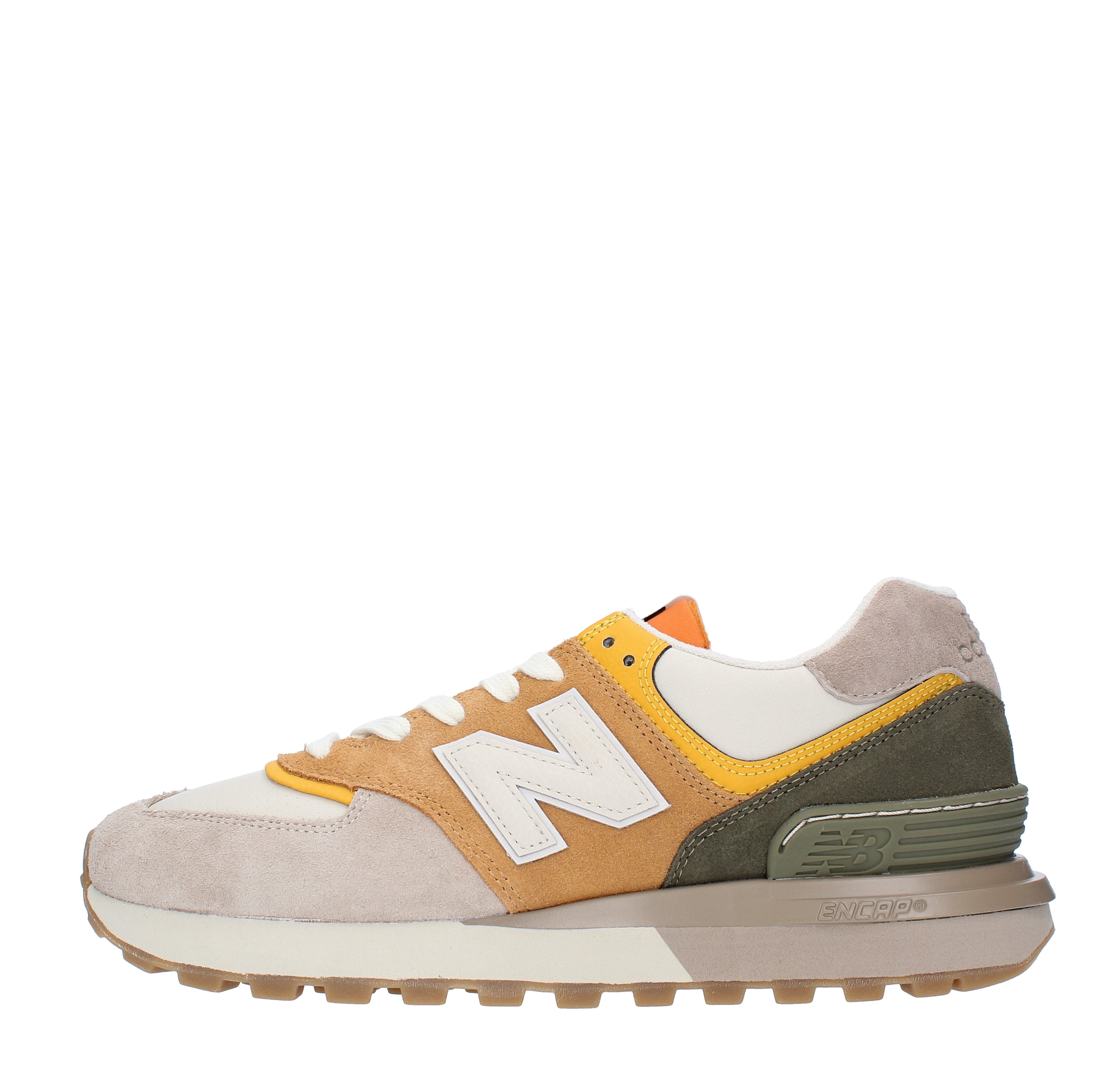 New Balance 574 trainers in leather, suede and mesh - NEW BALANCE - Ginevra  calzature