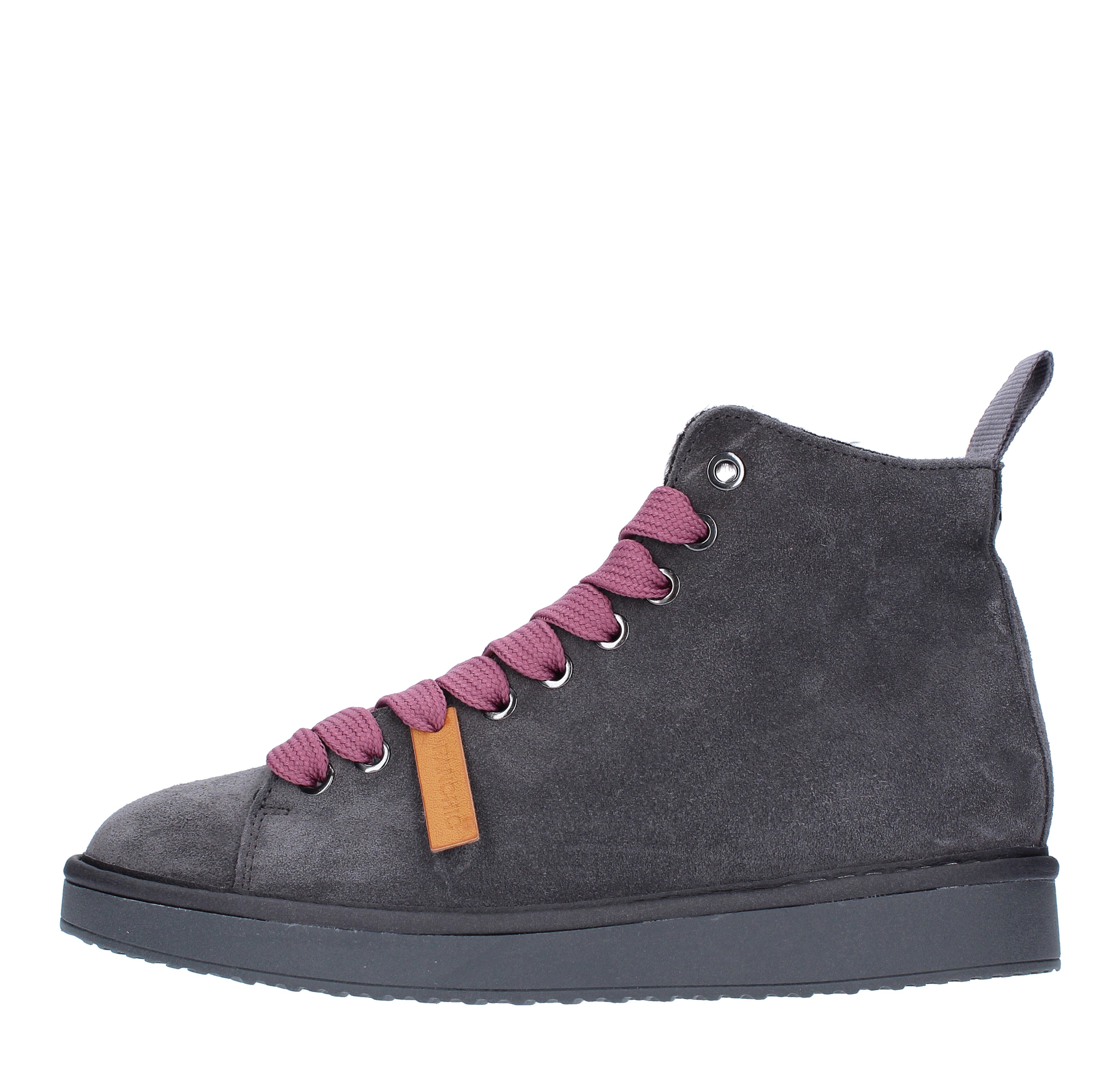 P01 ANKLE BOOT PANCHIC high trainers in suede and faux fur - PANCHIC -  Ginevra calzature