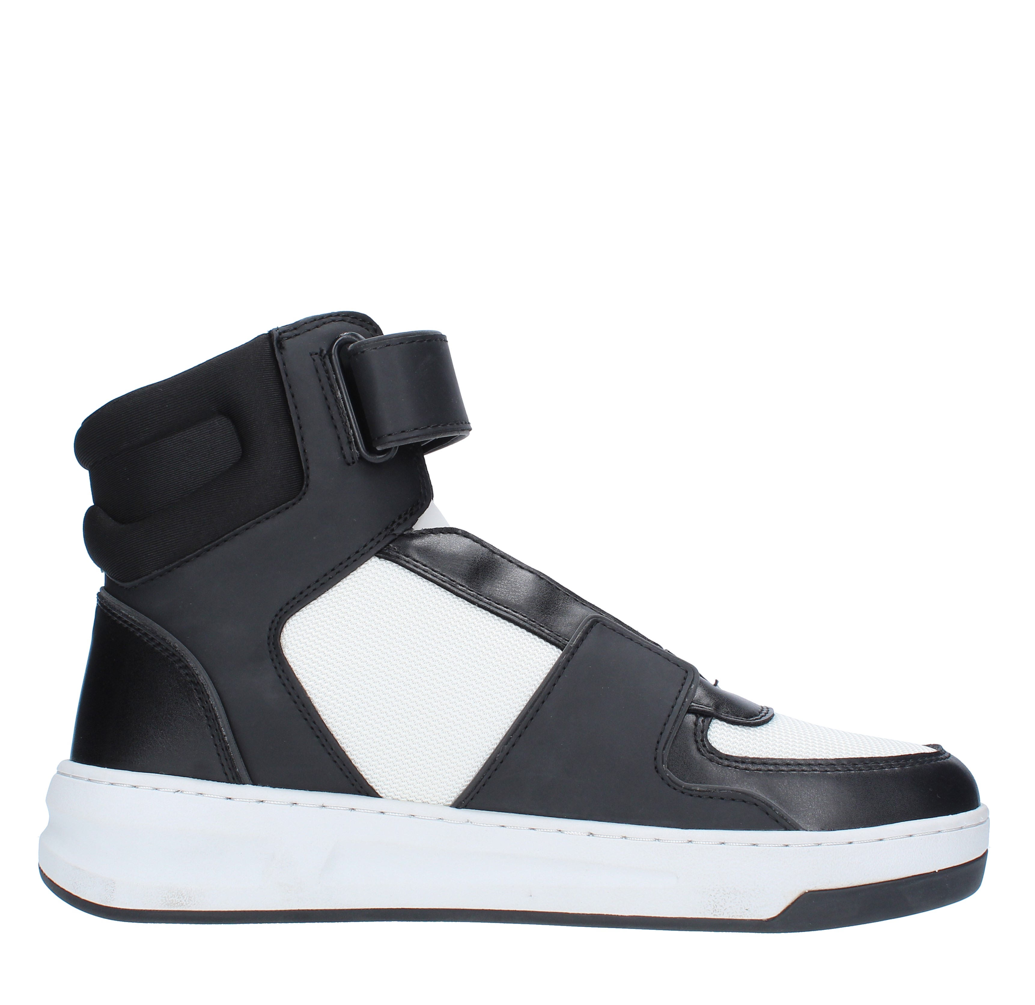Fabric and faux leather sneakers - ARMANI EXCHANGE - Ginevra calzature