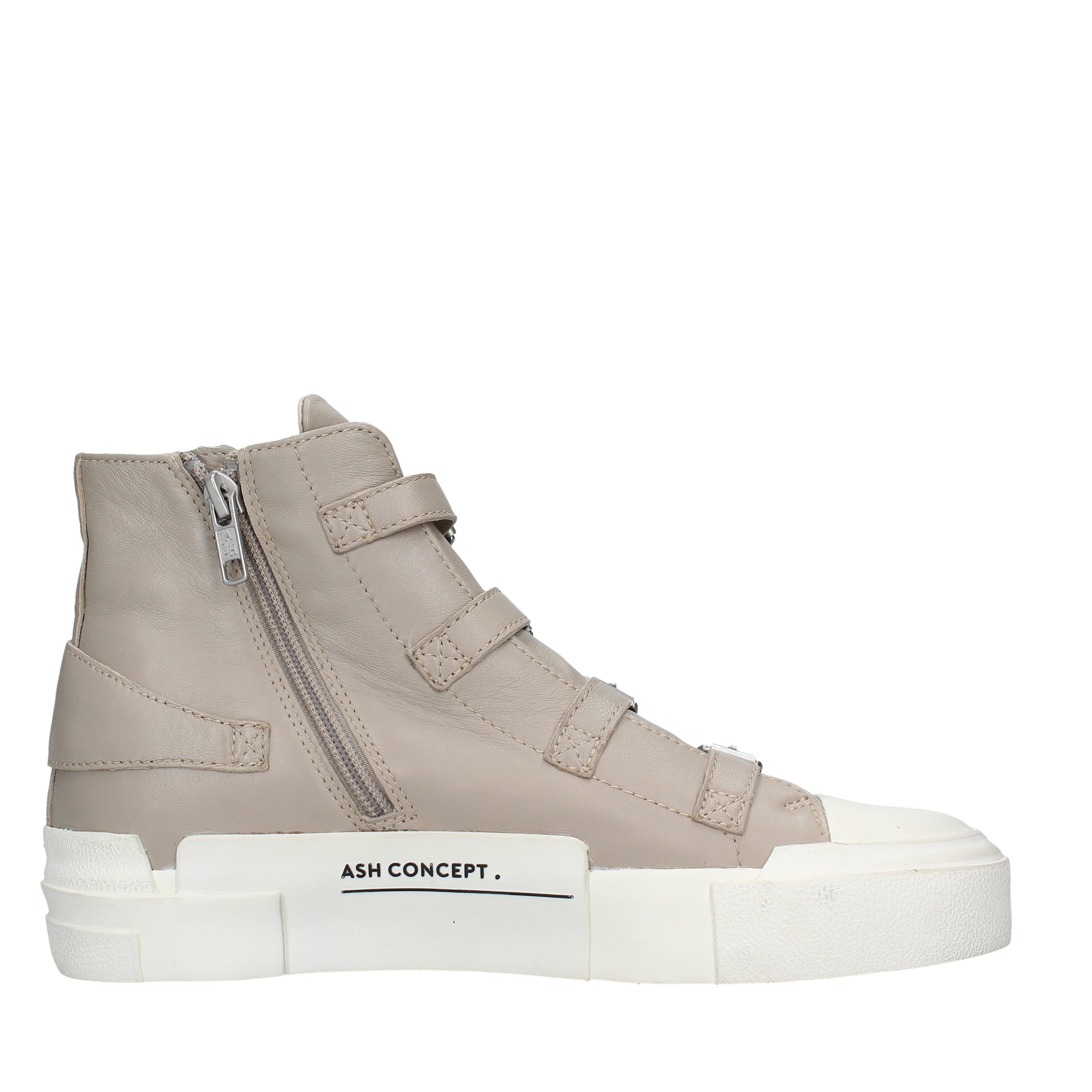 Leather high-top sneakers - ASH - Ginevra calzature