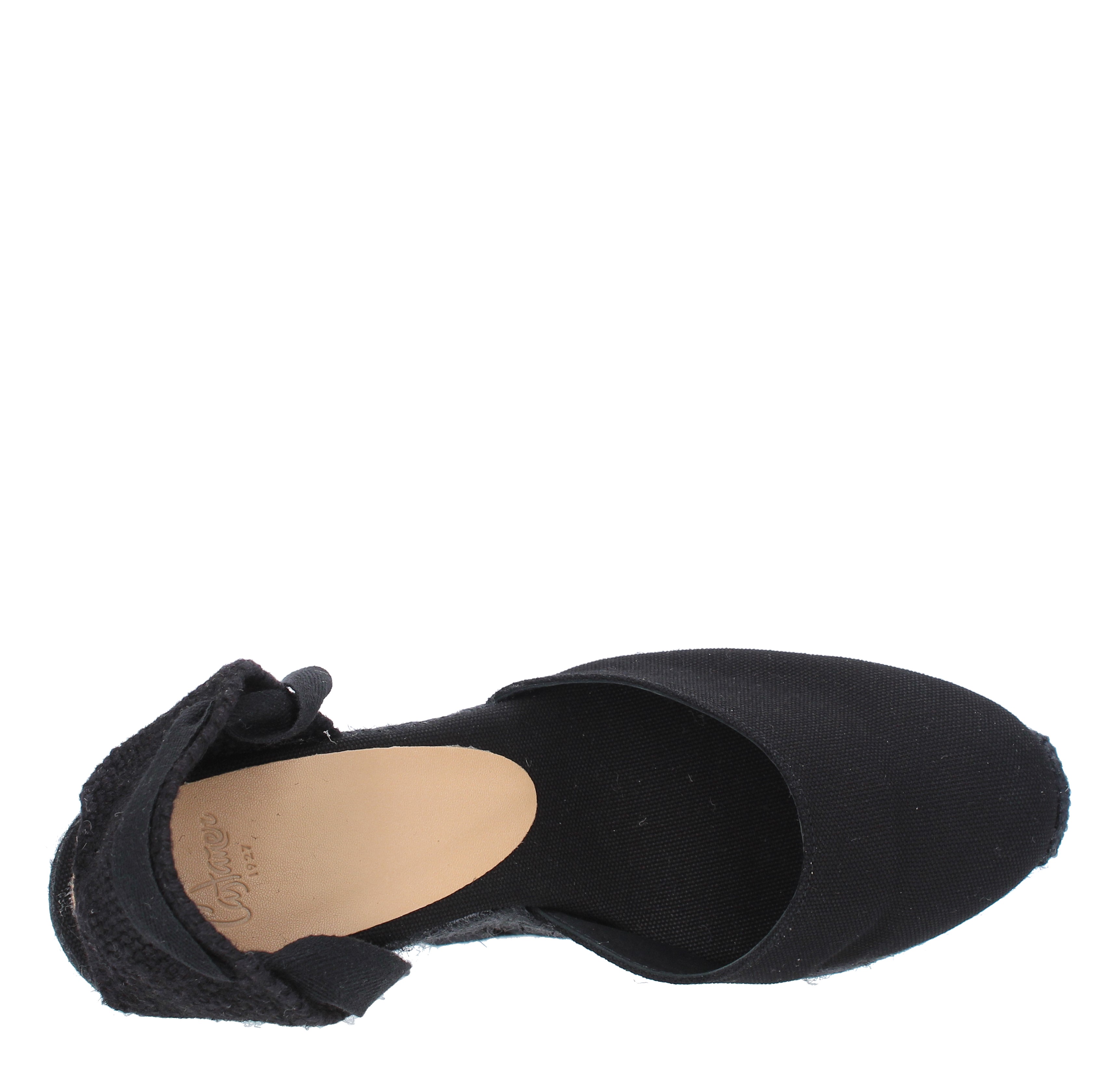 Sandali con zeppa in tessuto e corda - CASTANER - Ginevra calzature