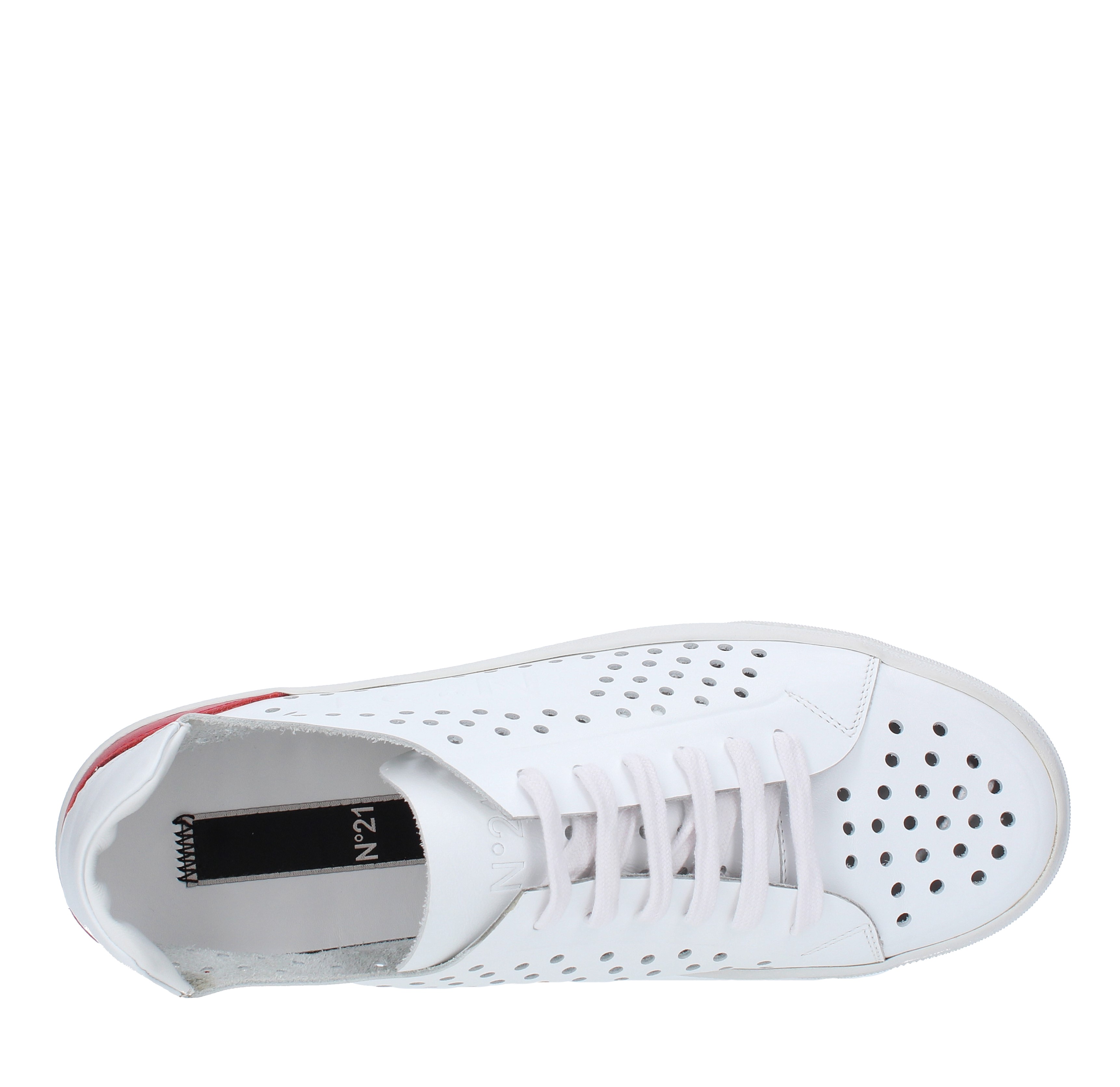 Sneakers in pelle forata - N°21 - Ginevra calzature