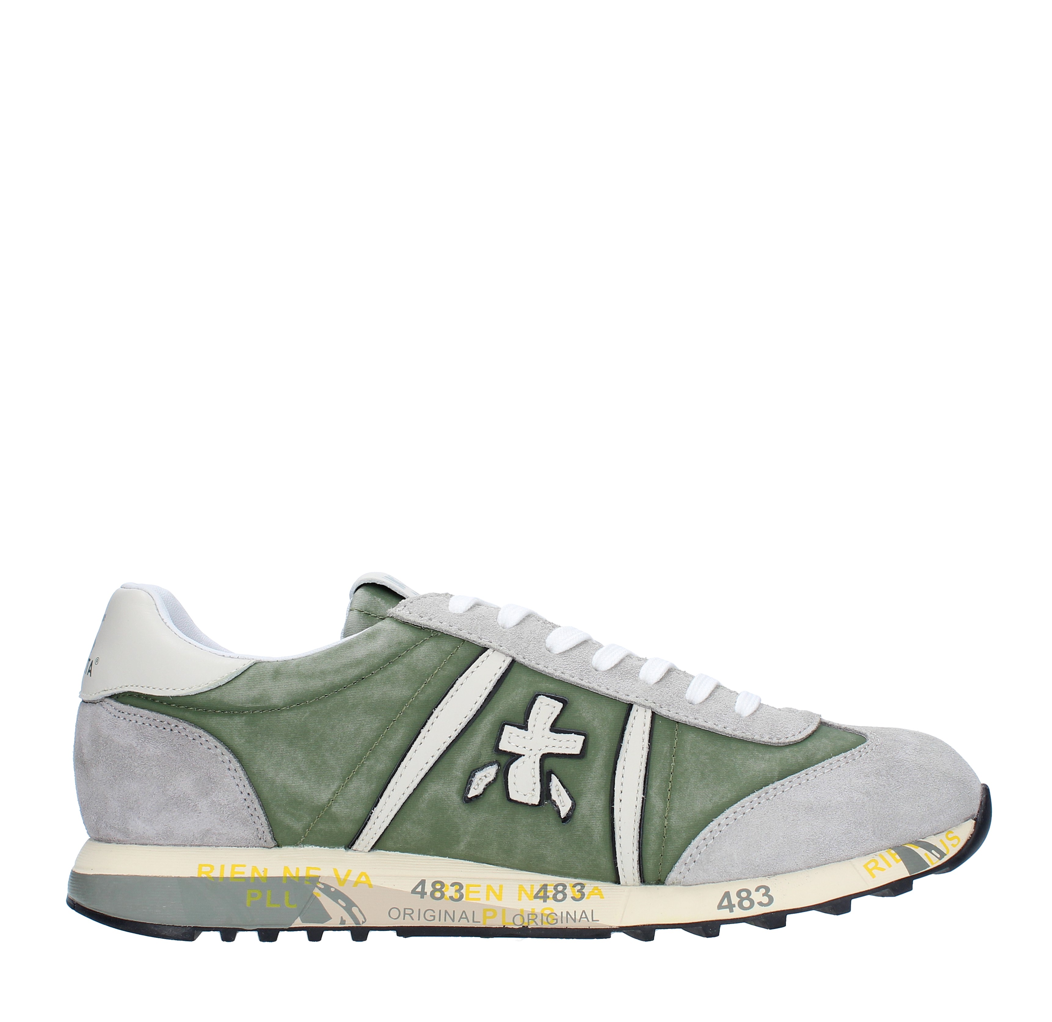 Suede leather and fabric sneakers - PREMIATA - Ginevra calzature