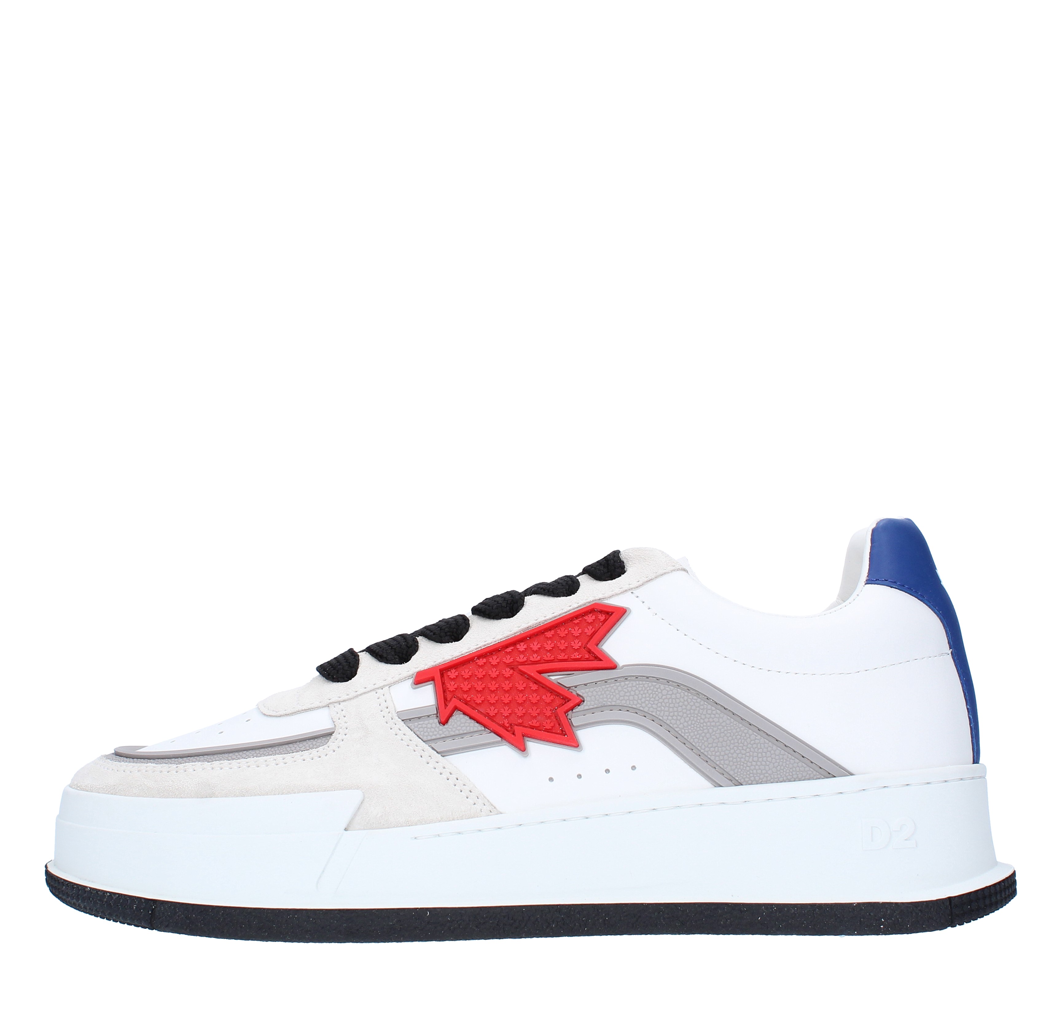 Sneakers DSQUARED2 CANADIAN in pelle di vitello, velluto e pvc - DSQUARED2  - Ginevra calzature