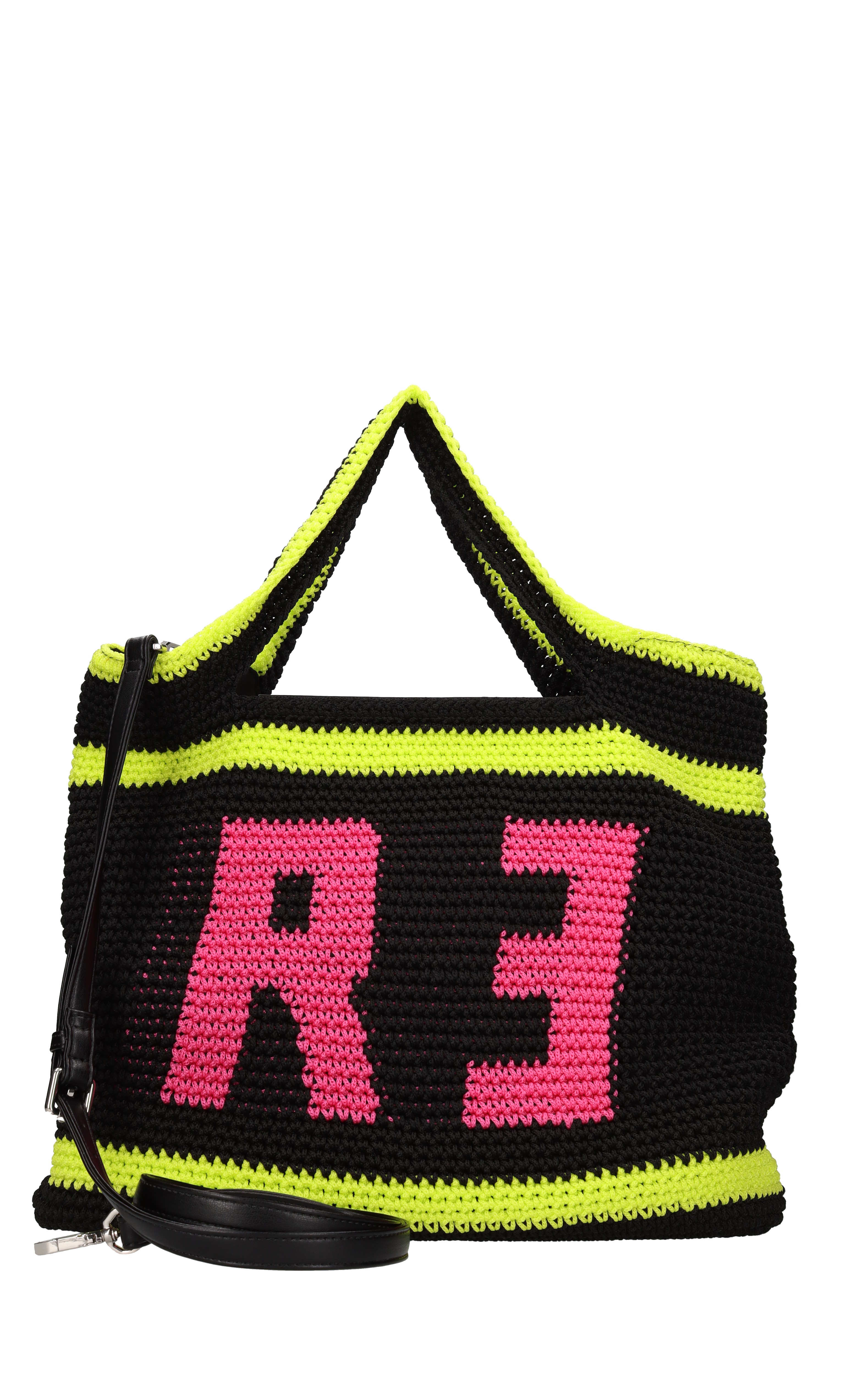 REBELLE Borsa in tessuto tricot