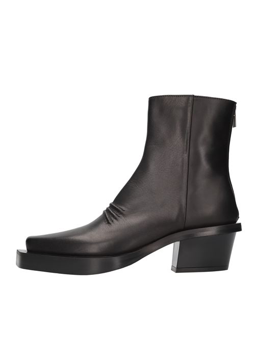 Leather Texan boots ALIX | AAWBO0049LE02NERO