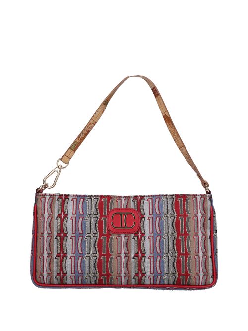 Borsa in tessuto e pelle ALVIERO MARTINI 1a CLASSE | PM62 9830LAMPONE