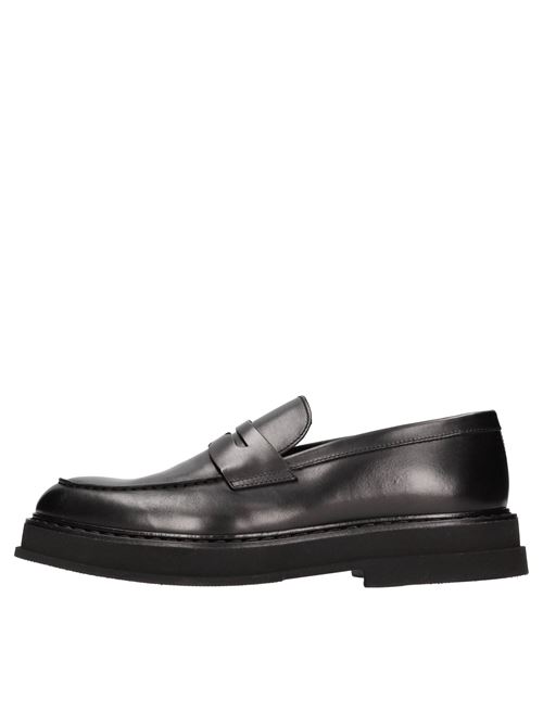 Leather moccasins DOUCAL'S | DU2528CUBOUF240NN00NERO