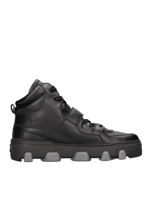 High leather sneakers DSQUARED2 | SNW0144 01500001 M063NERO