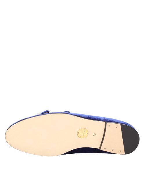 Chenille moccasins EDHEN | BRERA ALB099DCR VELOURBLU