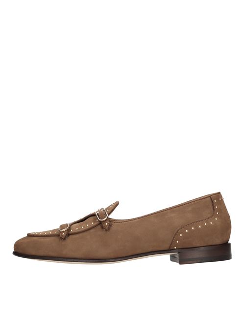 Nubuck moccasins EDHEN | BRERA STUDS NABUKMARRONE