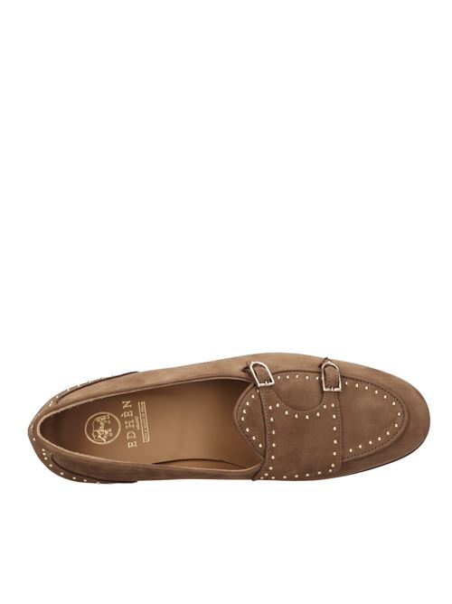 Nubuck moccasins EDHEN | BRERA STUDS NABUKMARRONE